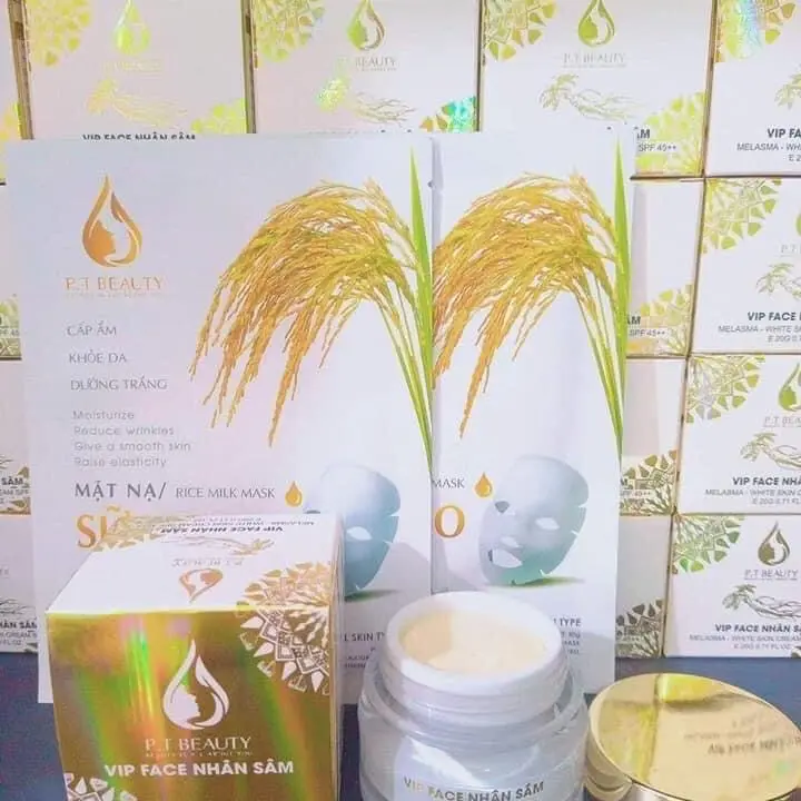 Kem Face VIP nhân sâm 20g tặng kèm mặt nạ gaọ