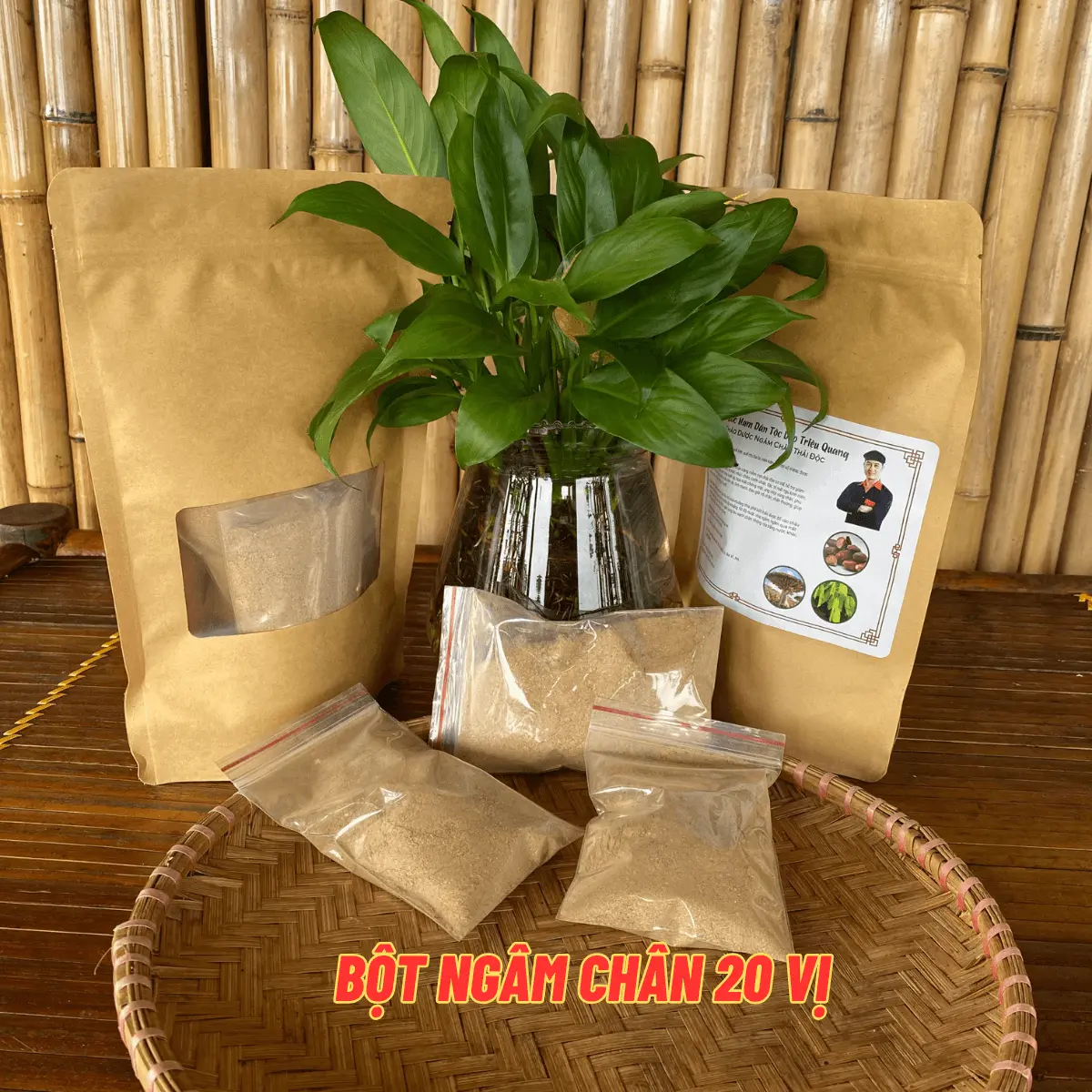 Bột Lá Nam Hỡ Trợ Ngâm Chân Thải Độcc Lưu Thông