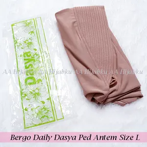 BERGO SEKOLAH KERUDUNG INSTAN DAILY DEWASA / JILBAB DASYA PED ANTEM WARNA TERLENGKAP
