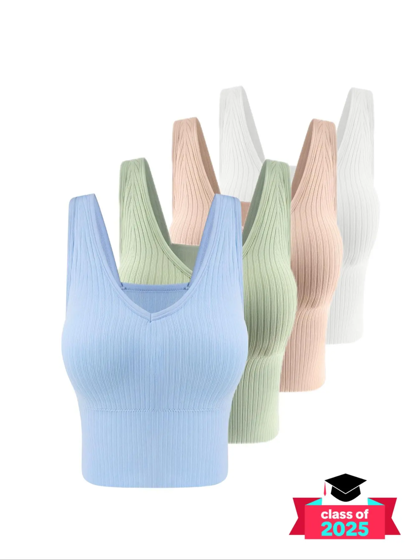Women's Solid Backless Wireless Longline Bra, Fall Outfits, Fallfreshness Casual Comfortable Breathable Lingerie Top, Bras for Women, Push Up Bras for Women, Clothes, Womenswear