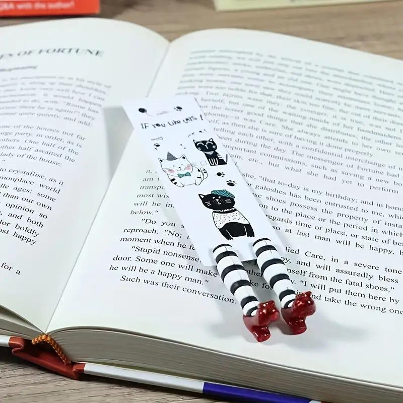3D High Heel Shaped Bookmark, 1 Count Creative Cute Index Separator, Reading Stationery Supplies for Home School Office Library 6