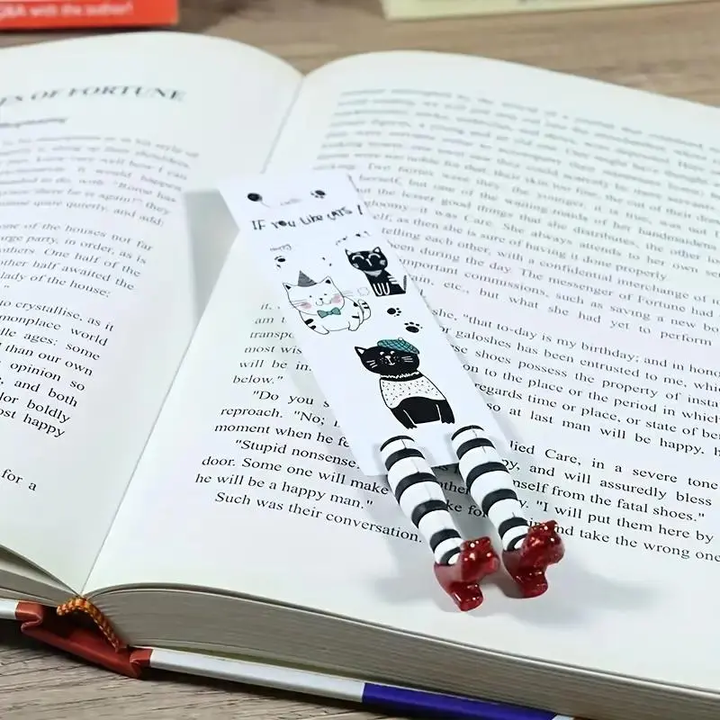 3D High Heel Shaped Bookmark, 1 Count Creative Cute Index Separator, Reading Stationery Supplies for Home School Office Library, Teenage Girl Gifts 7