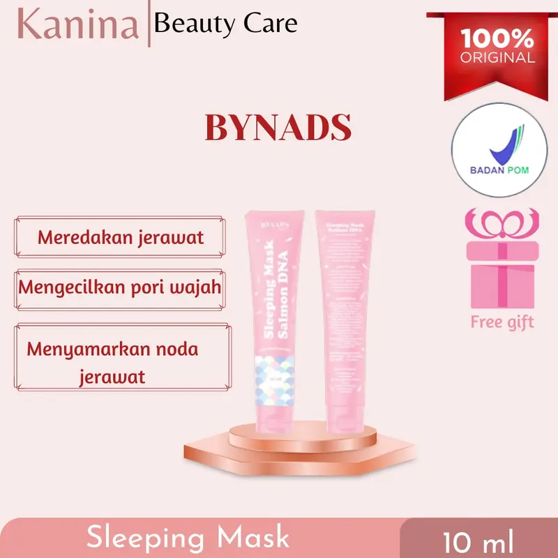 Ready Sleeping Mask 3IN1 By Nads Moisturizer ByNads Semua Jenis Kulit Masker Wajah 0