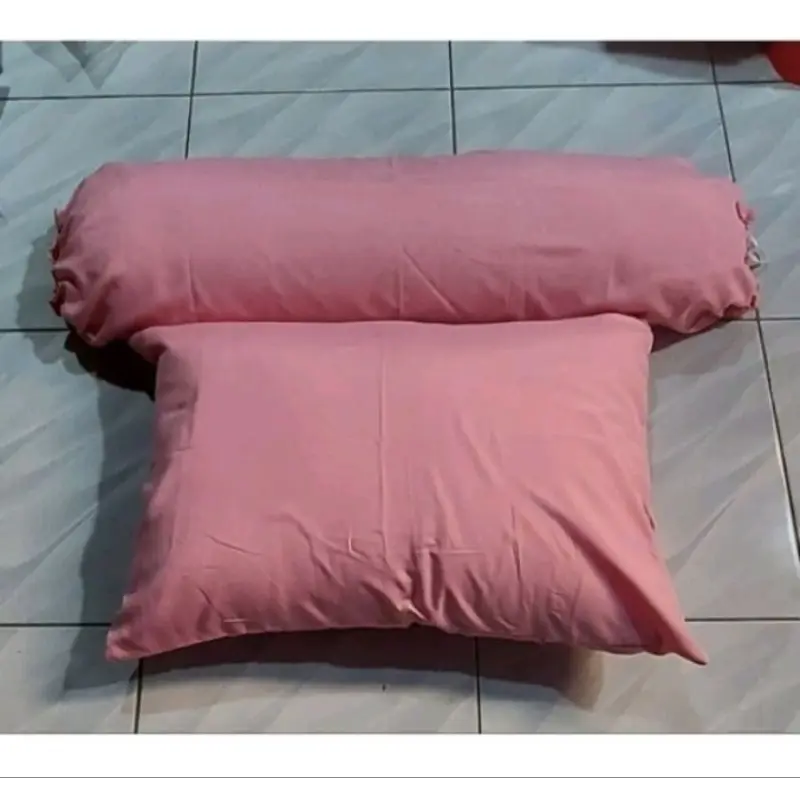 SARUNG BANTAL DAN GULING RESLETING MOTIF POLOS / harga satuan 3