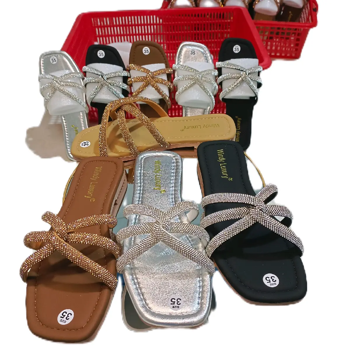 Dép lê xoàn DéP Nữ Slipper Women Có Quai Shoes GiàY