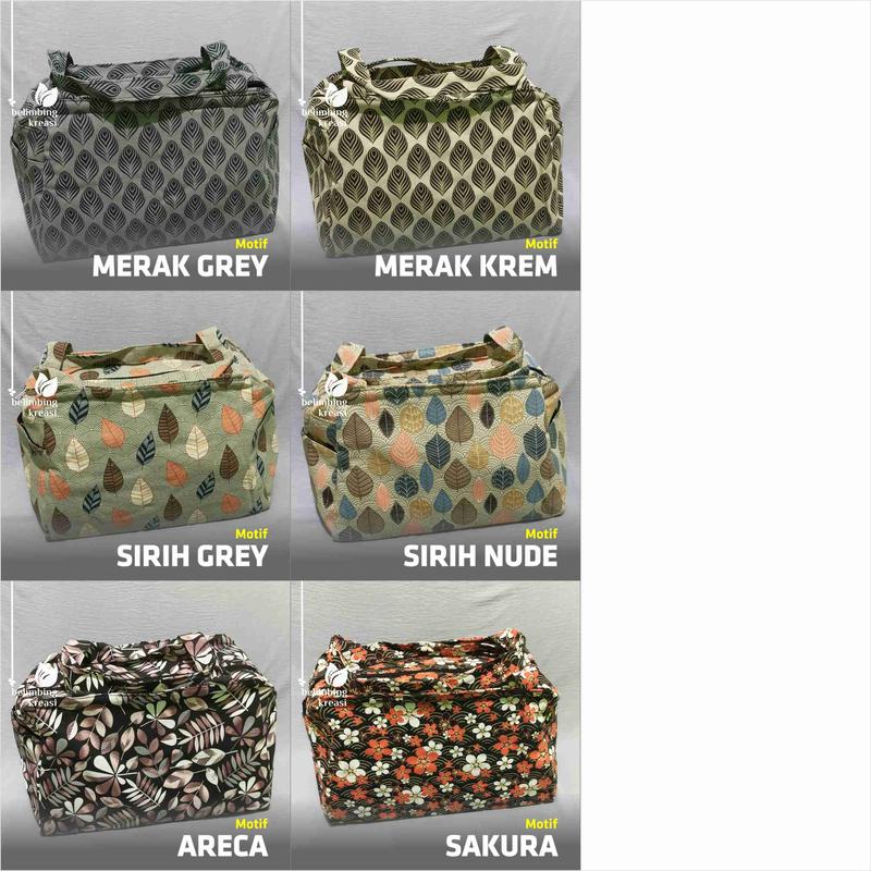 Product Introduction of TRAVEL BAG JUMBO LIPAT PRIA WANITA TAS DUFFEL WEEKENDER MODEL JINJING UNTUK BAJU PAKAIAN BEEPRGIAN BAHAN KAIN KANVAS MOTIF TTBKM TM 02 18