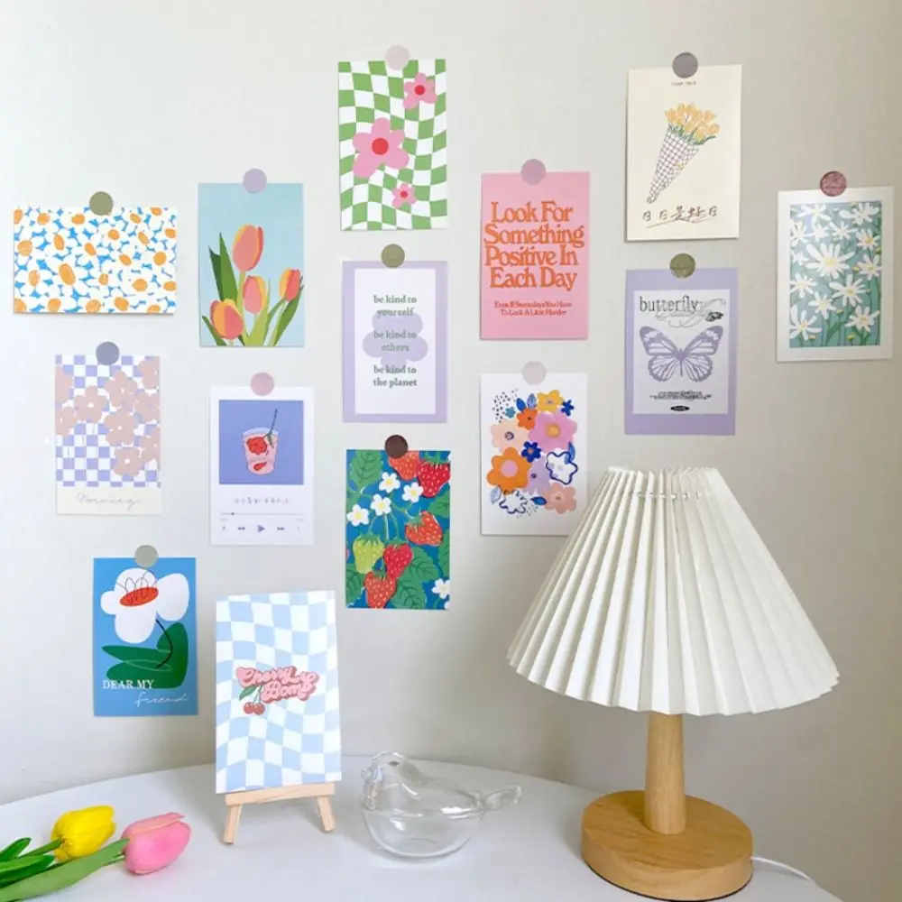 Postcard Hoa Tulip, 30 Tờ, Thiết Kế Thẩm Mỹ Thời Trang, Hình Ảnh Tranh Tường, Miếng Dán Tường, Thiệp Trang Trí, Thích Hợp Cho Phòng Ngủ, Thiệp Chúc Mừng