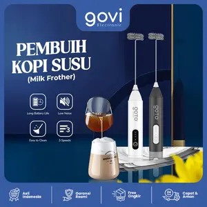 Goto [COD] Shane Milk Frother Hand Mixer Pengaduk Kopi Electric Portable