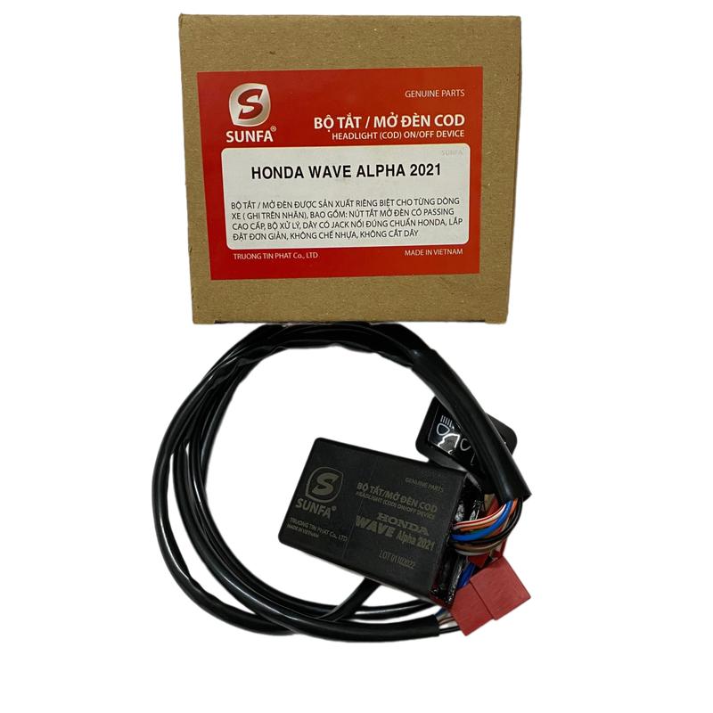 Bộ công tắc đèn Sunfa cho Wave A, Blade (090031) Xi Nhan