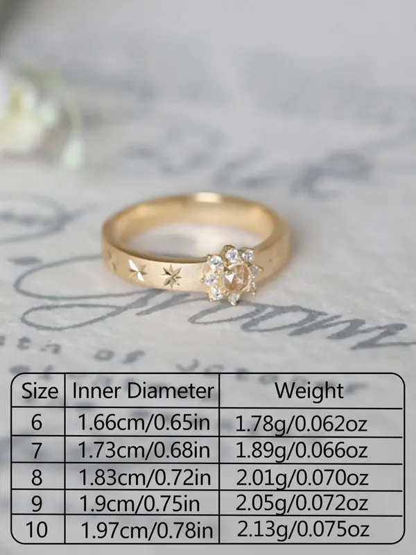 S925 Sterling Silver Women's Elegant Zircon Decor Ring, Exquisite Trendy Ring, Fashionable Jewelry Accessories for Women As Engagement Anniversary Birthday Gift 1