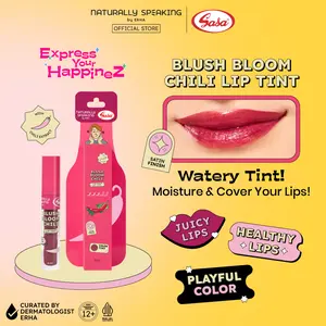 Naturally Speaking x SASA - Blush Bloom Chili  Lip Tint 4 ml
