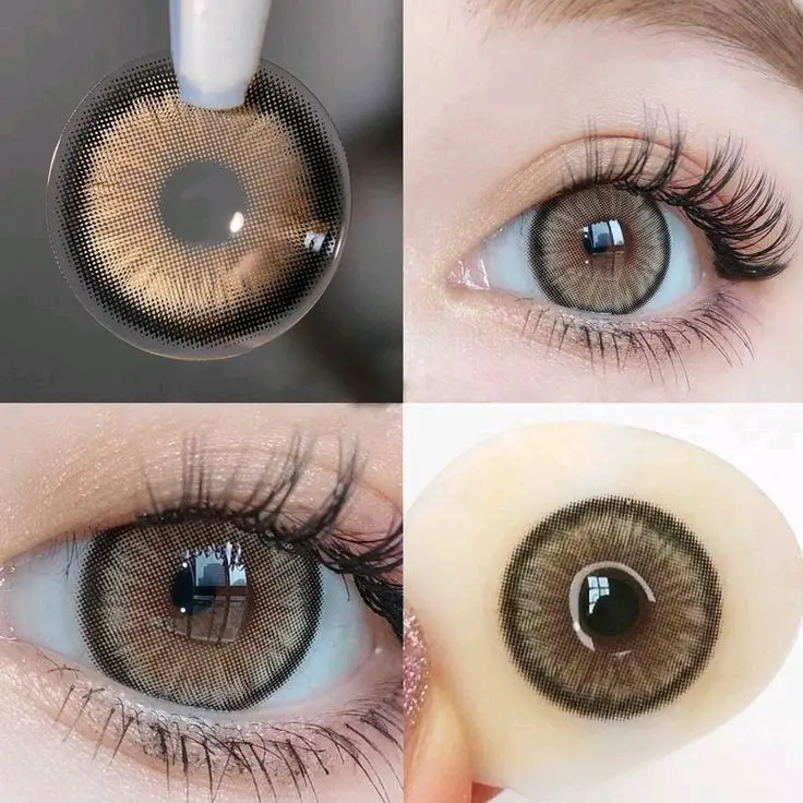 Softlens Brown Mata Barbie (Big Eyes efect) Diameter 16mm | Premium | FREE Lenscase Yang sudah di sterilkan | Softlens bikin mata besar | Softlens MUA / Softlens Ala Selebgram / Softlens Natural / Soflen Soplen Sovlen Soflense Softlens Ring Tebal