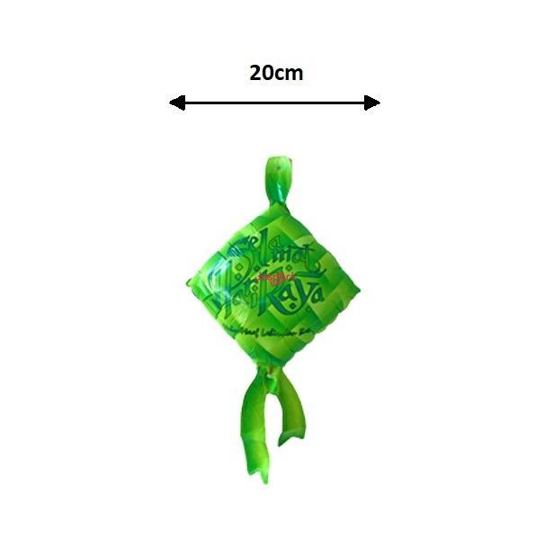 Gambar Dekorasi Lebaran/Ramadan Ketupat Hiasan Idul Fitri Marhaban Ya Ramadhan Balon Dekorasi Idul Fitri Balon Foil Lebaran dari Jaspart Kota Administrasi Jakarta Barat Tokopedia