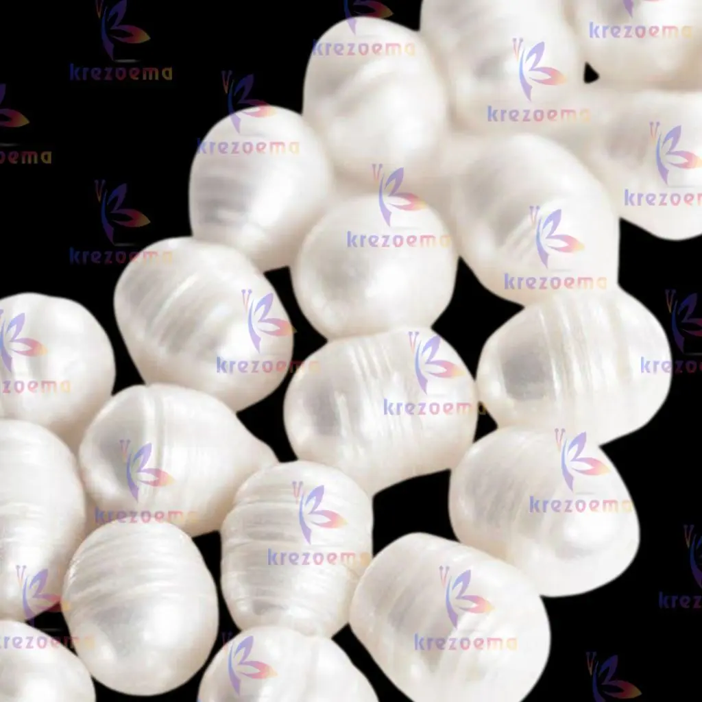 1renteng Mutiara Pearl Asli Air Tawar aksesoris craft gelang kalung