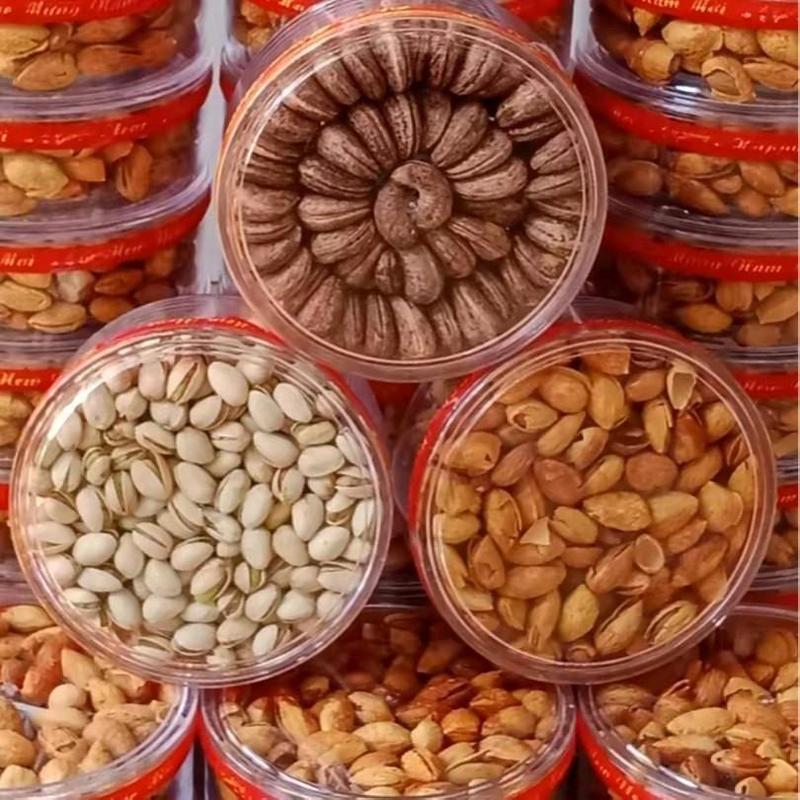 Combo 3 hộp (hạt đièu, hạnh nhân rang bơ, hạt dẻ cưởi) - Hạt nhà Hạnh Phúc - Food Thức Ăn