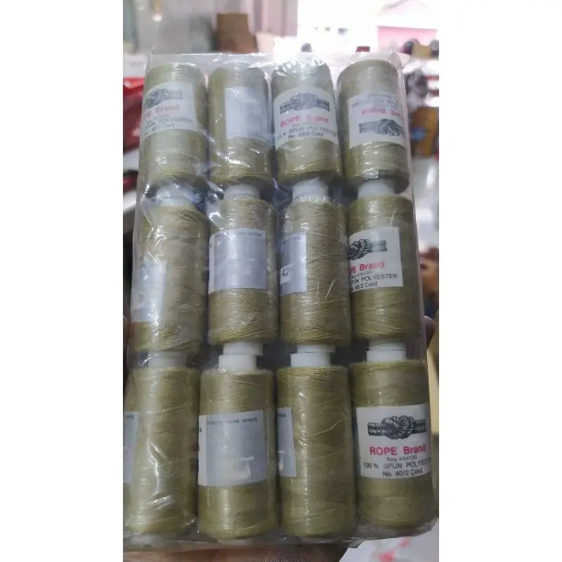 BENANG JAHIT POLYESTER ISI 500Y WARNA CAMPUR 2
