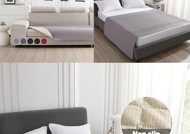 Product Introduction of Anti Leaking & Non-Slip Dog Bed Cover,Pet Blanket Sofa Pet Bed Mat,Mattress Protectors Car,Furniture Couch Cover for Cats Dogs 15