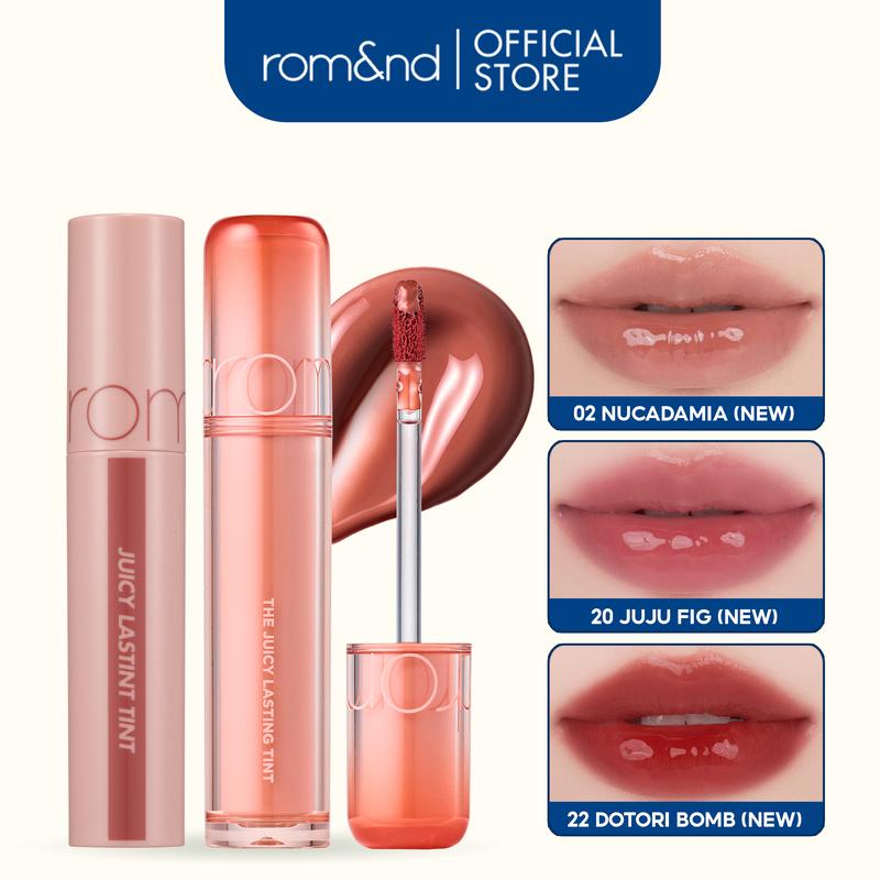 [LIVE] Son Tint Lì Trang Điểm Hàn Quốc Romand The Juicy Lasting Tint Cosmetic Son Môi Mỹ Phẩm