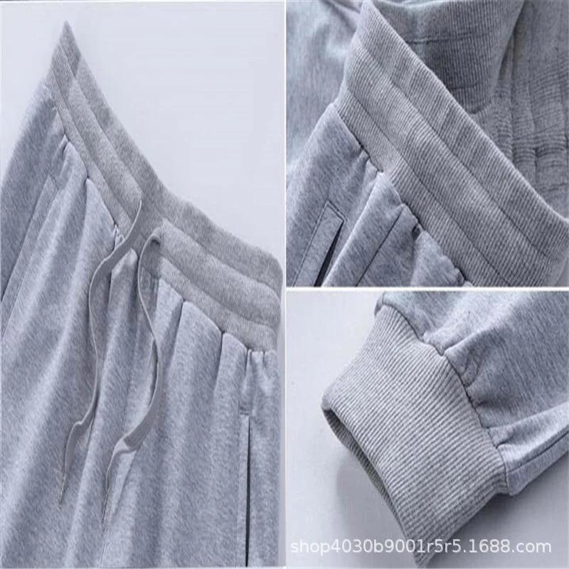 Product Introduction of 2024 Preferred Men's and Women's Autumn/Winter Pants Men's Casual Cotton Printed Sports Pants Soft Sports Pants Slow Running Pan 6
