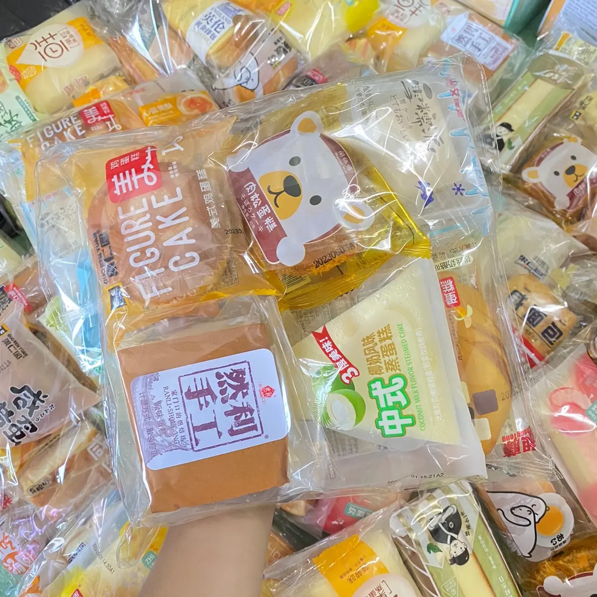 Bánh bông lan Đài Loan loại I mix đủ vị thơm ngon béo ngậy | Ăn vặt Jamay Food