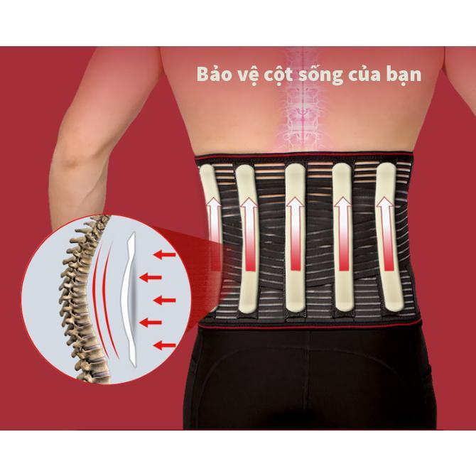 Đai Nịt Bụng 2 lớp giảm eo, bảo vệ cột sống, giảm đau lưng thế hệ mới 7