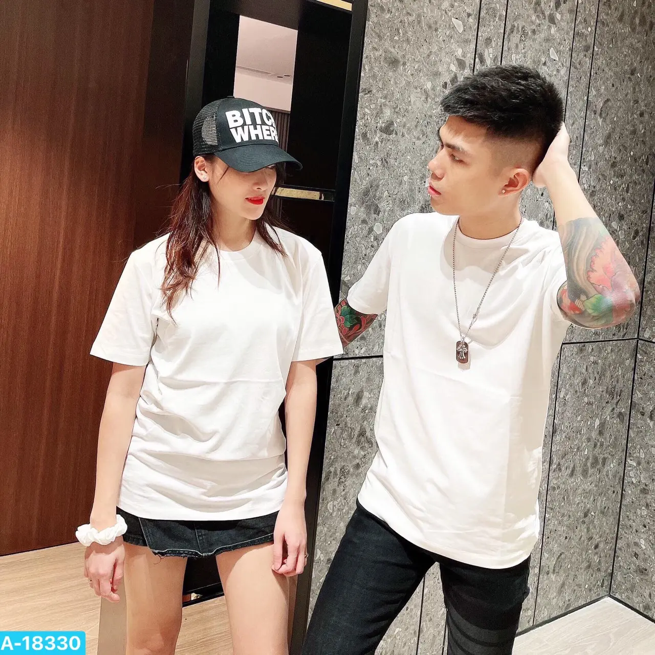 Áo Thun Nam,T-shirt trơn Áo Phông Nam Cổ Tròn Tay Ngắn chất Cotton Co Giãn đơn giản,Phong Cách Trẻ Trung AT02