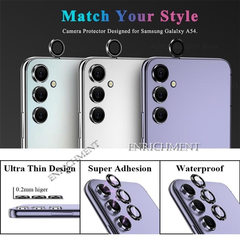 Product Introduction of For Samsung Galaxy A54 A34 A24 A14 LTE 4G 5G Phone Camera Lens Screen Protector Upgraded Metal Tempered Glass Bumper Back Cover For Galaxy Z Fold Flip 5 4 Fold5 Fold4 Flip4 5G 17