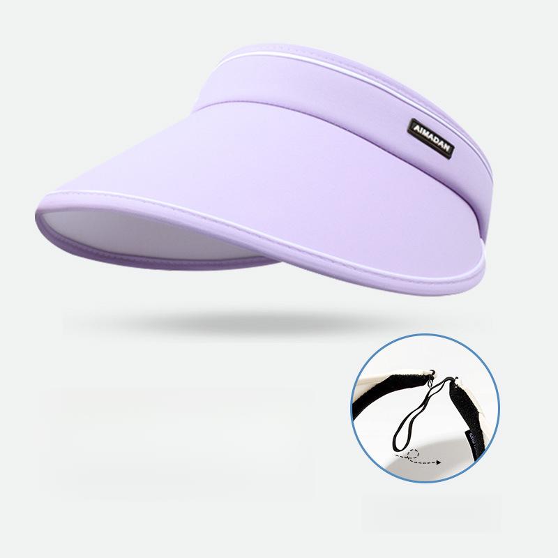 Product Introduction of Mũ Chống Nắng Cho Nữ, Mũ lưỡi Trai Mặt, Mũ Chống Nắng, Rộng Vành, Thích Hợp Để Đạp Xe, Che Mặt, Mũ Hở Đầu, Lý Tưởng Cho Mùa Hè，Phụ nữ có thể điều chỉnh mở nắp chống tia cực tím rộng cạnh dài đa chức năng mùa hè Sun Shade Cap Unisex 5