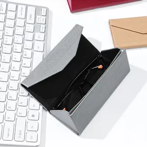 KOTAK KACAMATA LIPAT box kacamata kulit motif elegan kotak kacamata magnet K026