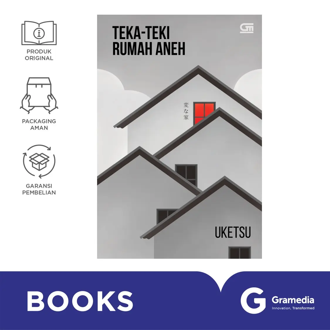 Novel Teka-Teki Rumah Aneh (Uketsu)