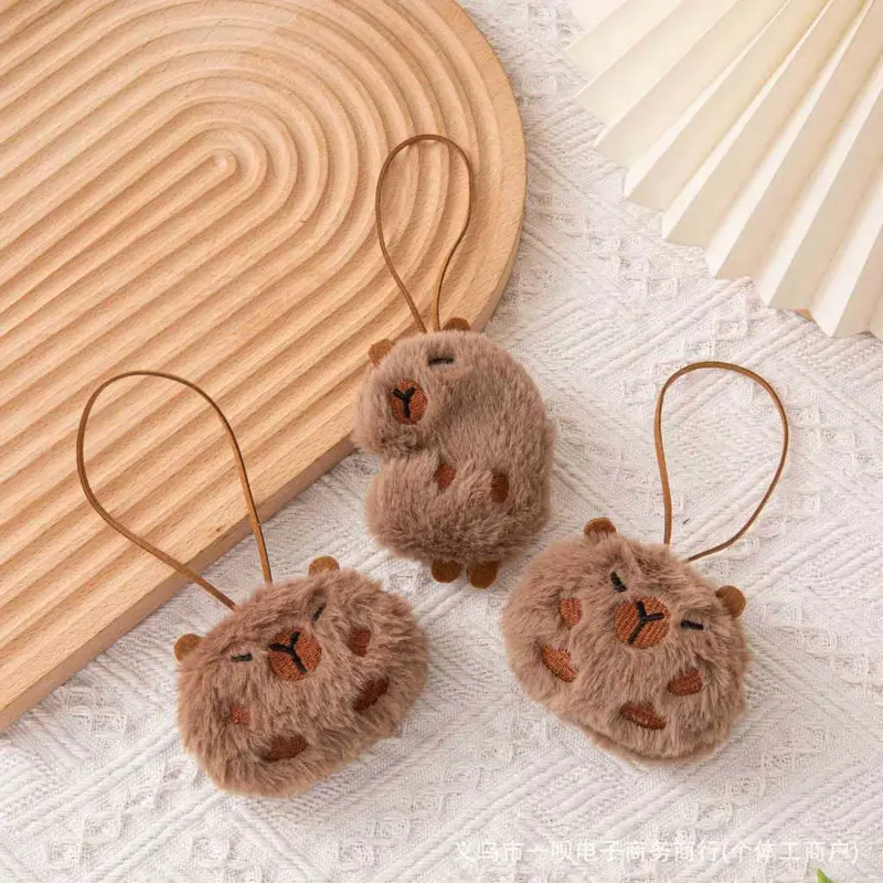 Gantungan Kunci Boneka Capybara Lucu 1