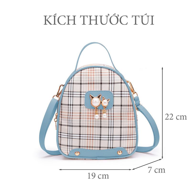 Balo Mini B33 kẻ sọc 5 màu lựa chọn 8