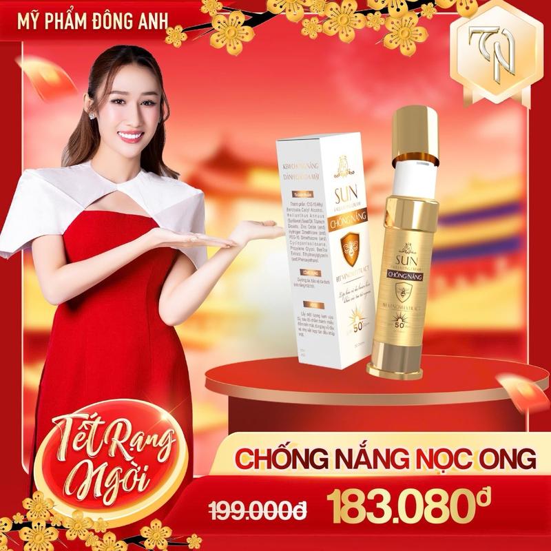 Kem Chống Nắng Nọc Ong Collagen - MỸ PHẨM ĐÔNG ANH Skincare