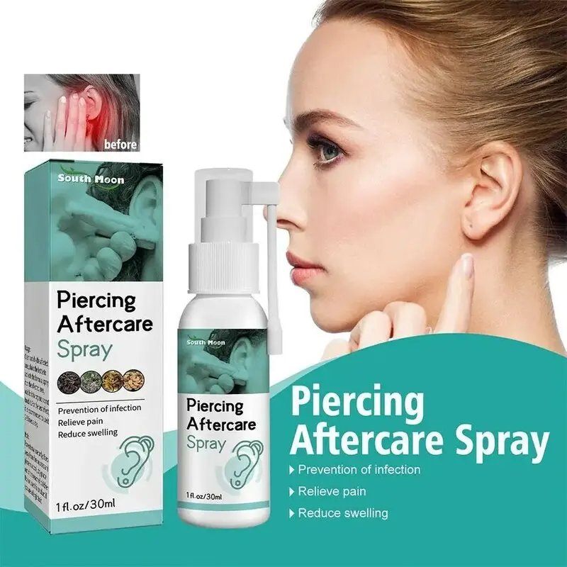 Piercing Aftercare Spray - Dung dịch vệ sinh lỗ xỏ khuyên tai - New/Mới 1