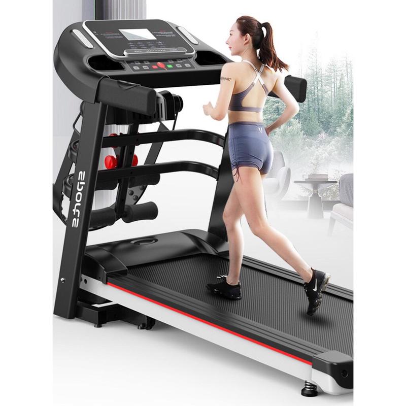 Product Introduction of Máy chạy bộ đa năng A7AB SPORT, kèm đai massage và tạ tay. máy  chạy phd tại nhà Tập Gym đi may chay bo tai nha thể dục 23