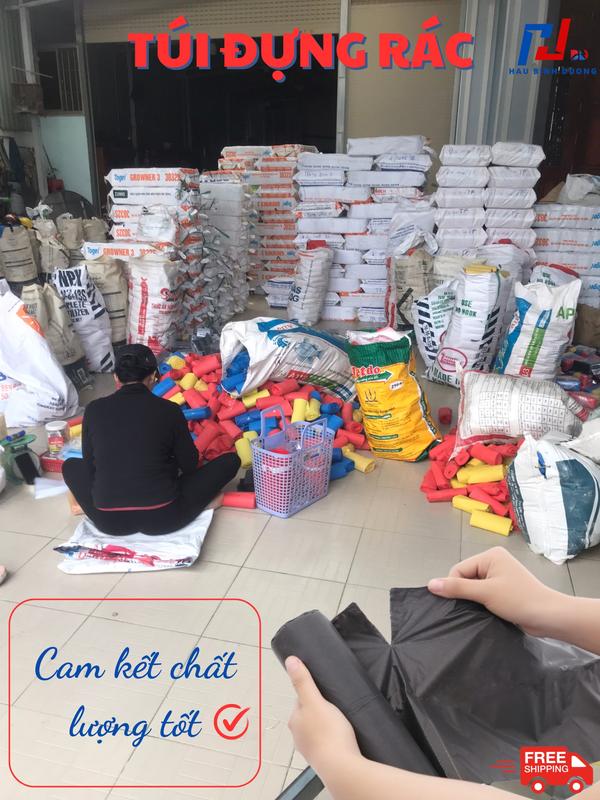 1kg Túi đựng rác tự phân hủy loại tốt, Túi rác sinh học Kitchen 8