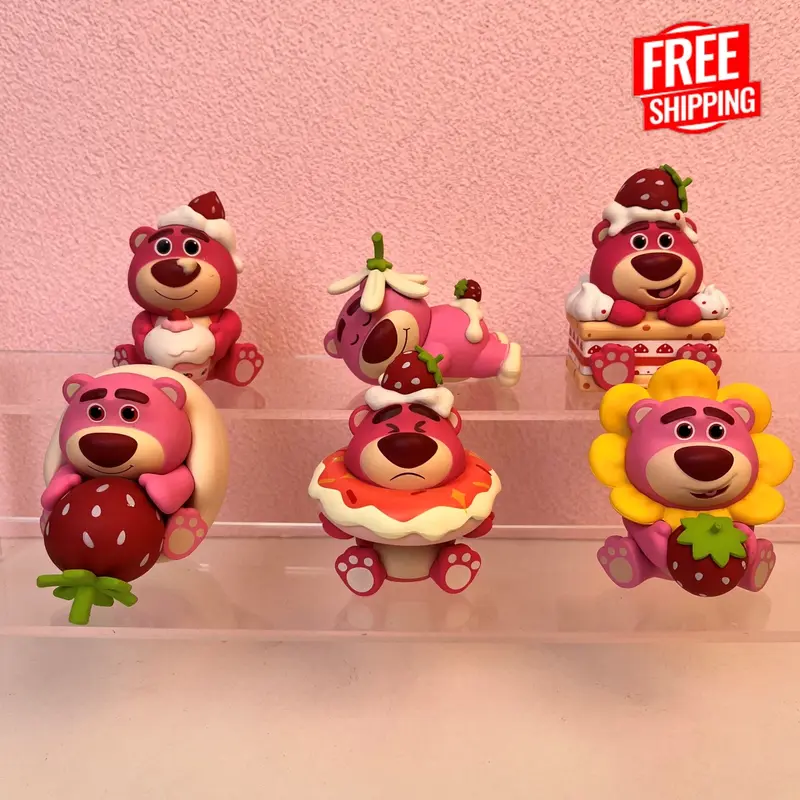[Hàng Hot] Mô Hình Gấu Dâu 6-8cm Siêu Cute - GaGa Mô Hình Toy Đồ Chơi 0
