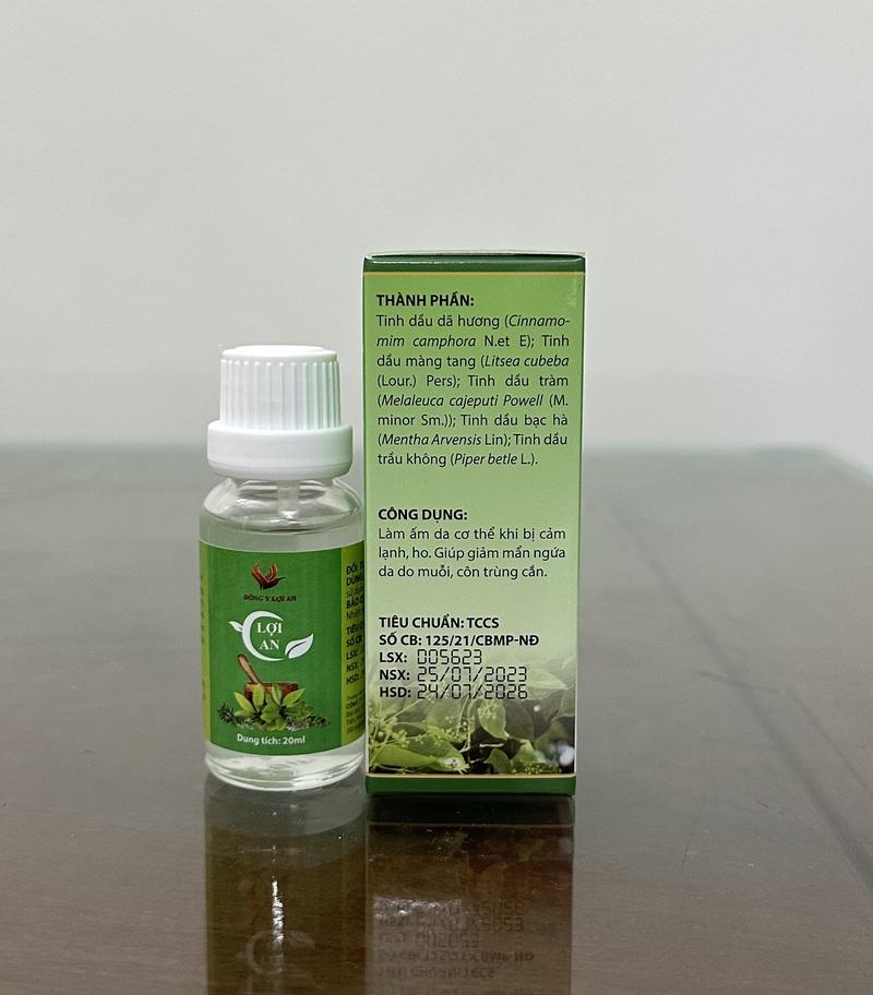 Product Introduction of Tinh Dầu Lợi An Hàng Chính hãng 20ml 1
