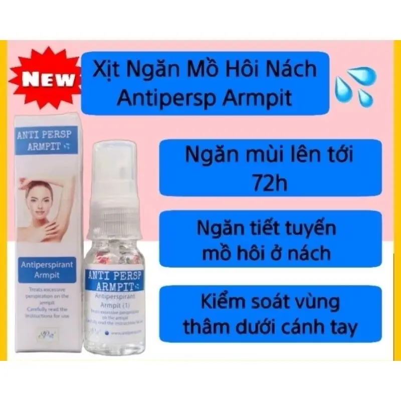 ￼XỊT NGĂN MỒ HÔI NÁCH ANTIPERSP ARMPIT 0