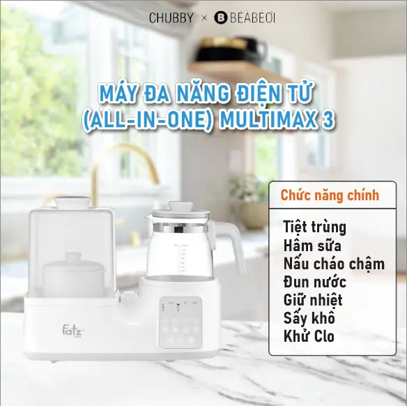 MÁY ĐA NĂNG ĐIỆN TỬ (ALL-IN-ONE) FATZBABY - MULTIMAX 3