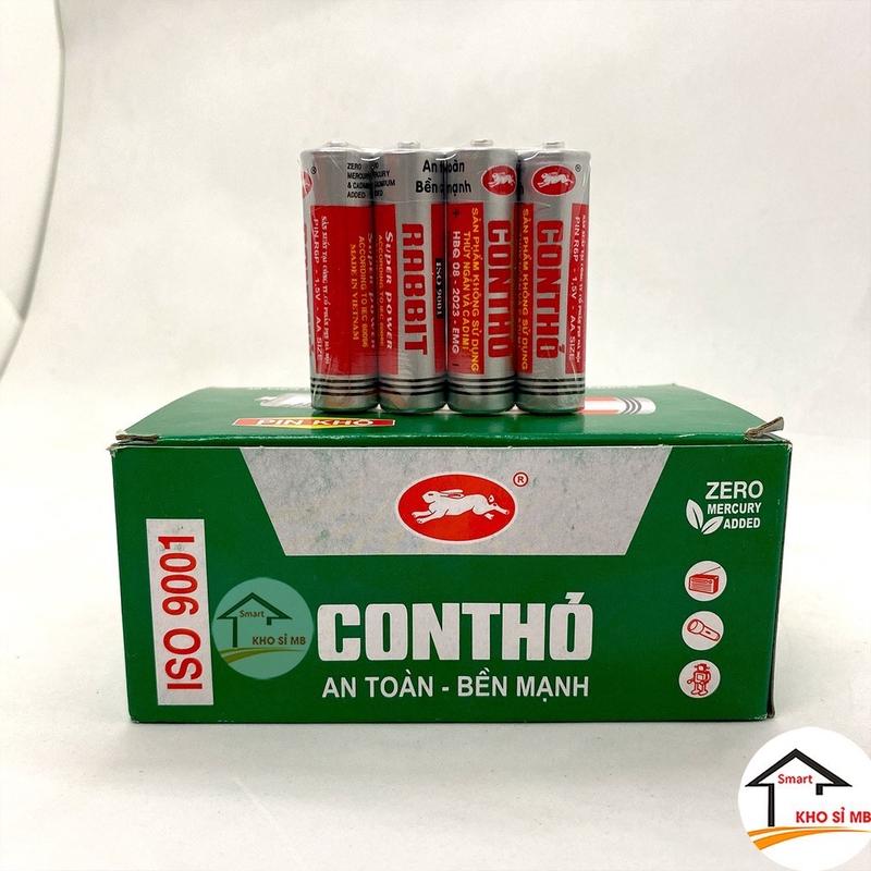 Hộp 40 viên pin AA pin con thỏ