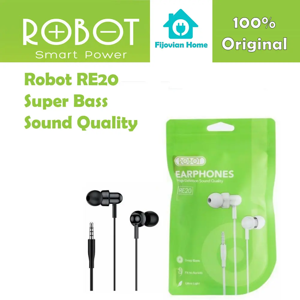 Headset Robot RE20 Super Bass Earphone Handfree Headphone| Cocok Untuk Semua Merek Hp | Korean Viral | Suara Kencang