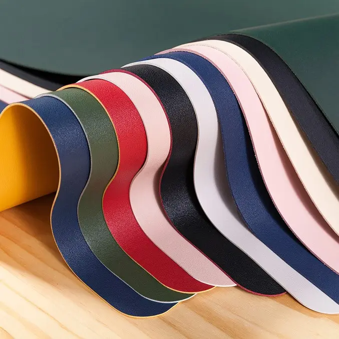 Tấm lót bàn di chuột cỡ lớn - Thảm da trải bàn làm việc Deskpad - Lót Chuột Mouse pad bằng da PU - Di chuột mượt mà 1