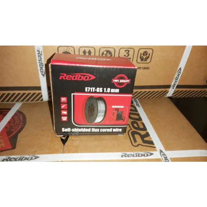 Redbo Kawat las flux cored 1kg 1.0 mm E71T-GS 1 mm 1 kg fluxcore MIG 3