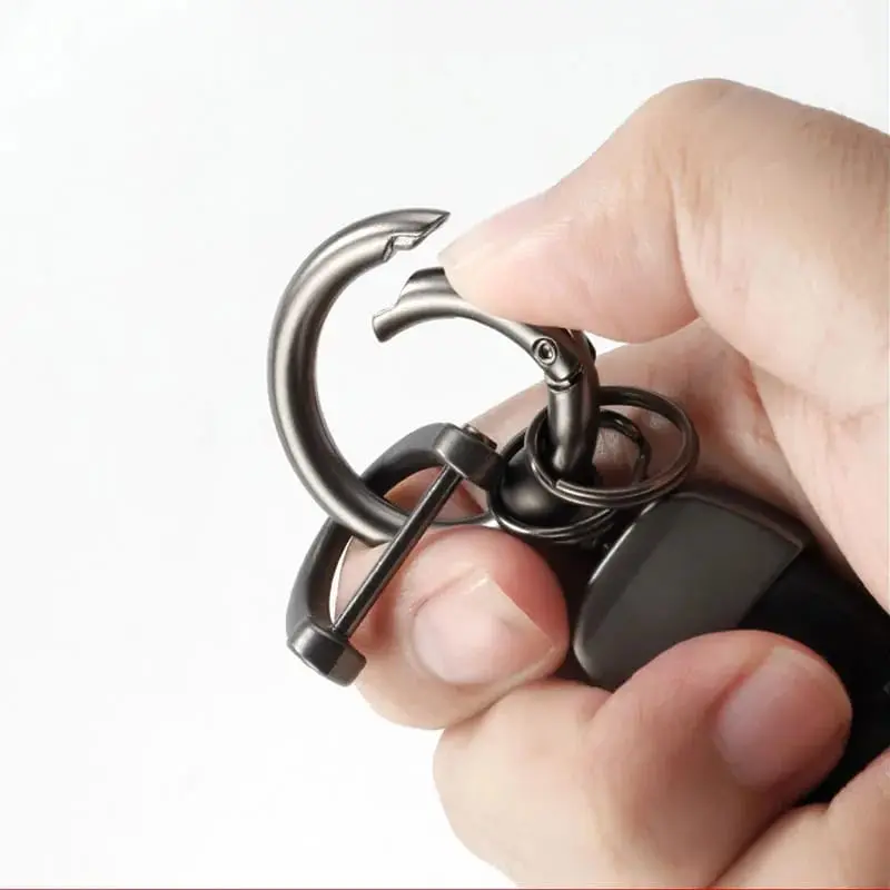 Premium Leather Keychain Gantungan Kunci Mobil Kulit Accessories 2