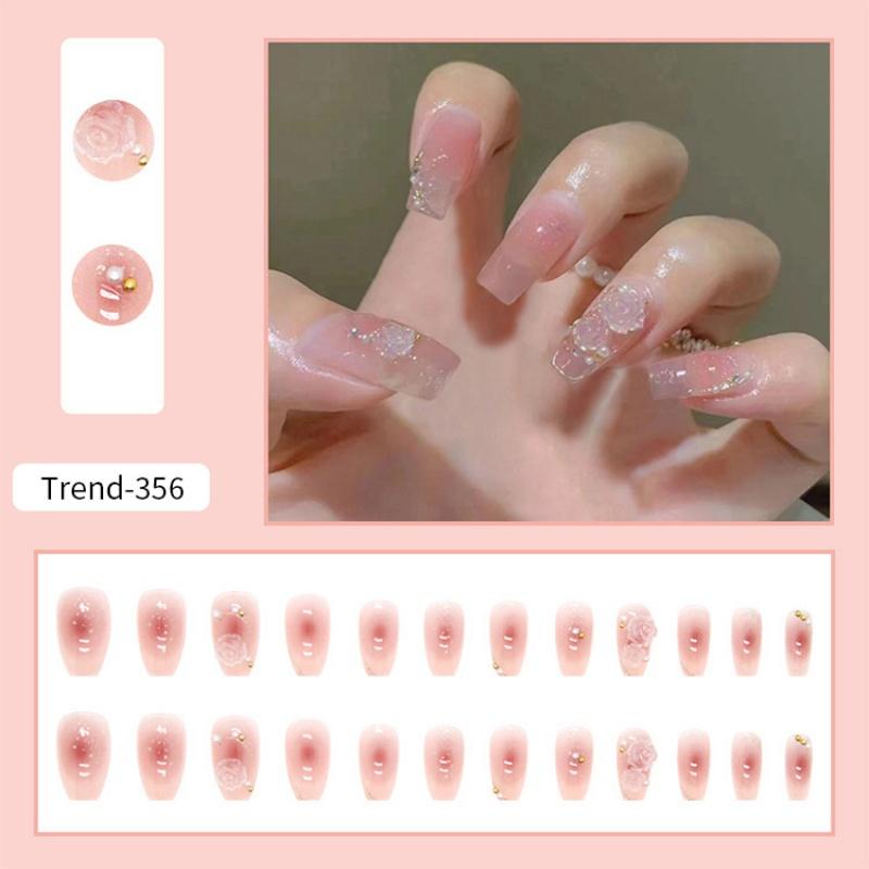 Product Introduction of Đầu Móng Tay Mong Muốn Tinh Khiết, Keo Thạch, Bộ Dụng Cụ Đeo Móng Tay Giả, Miếng Dán Móng Tay Hoàn Thiện, Mùa Thu Và Mùa Đông 59