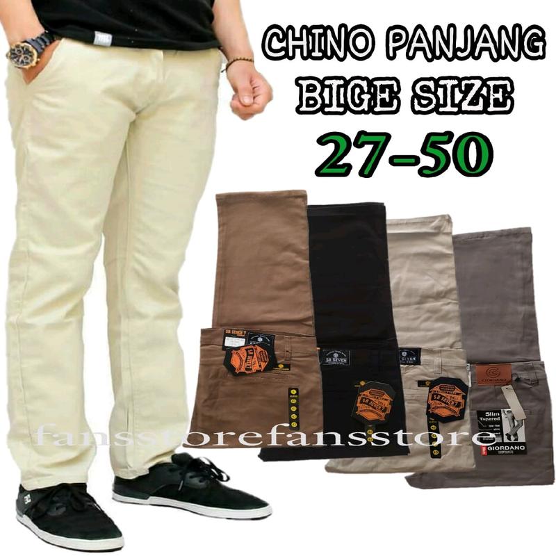 Celana Chino Panjang Pria Premium 0