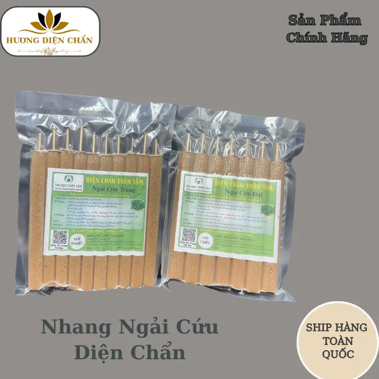 Nhang Ngải Cứu Trị Liệu Thân Tâm Hơ Ngải Cứu