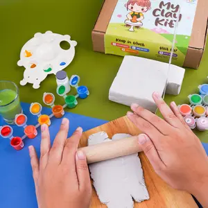 DIY Clay Pottery Starter Kit by Achieve Art Space