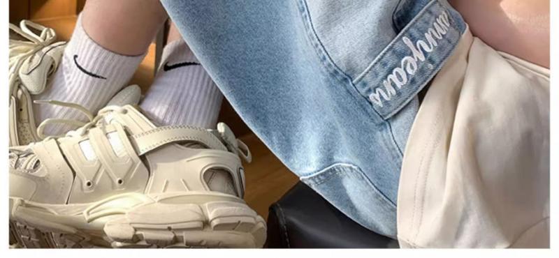 Product Introduction of 2025 [1044 People Collected] Men's Summer Thin American Style Cargo Five-Point Denim Shorts Men's Pants Ins Trend Versatile Loose Straight-Leg 20